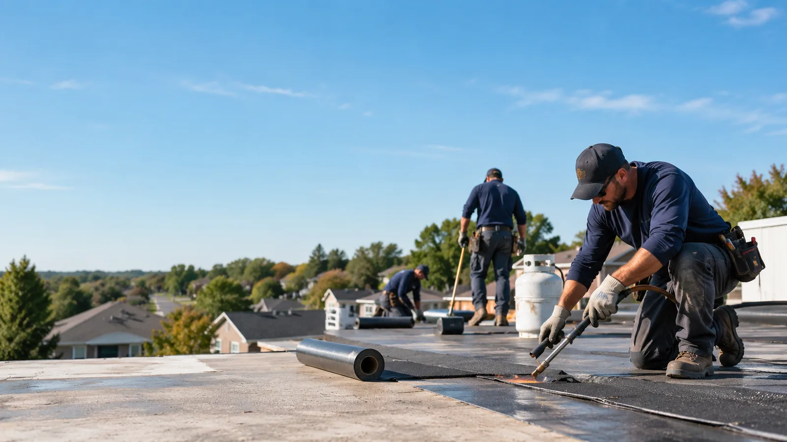 Flat Roof Leak Repair providers in Summerfield, TX